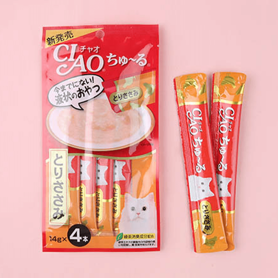 이나바 캣 챠오 츄르 닭가슴살 14g*4p