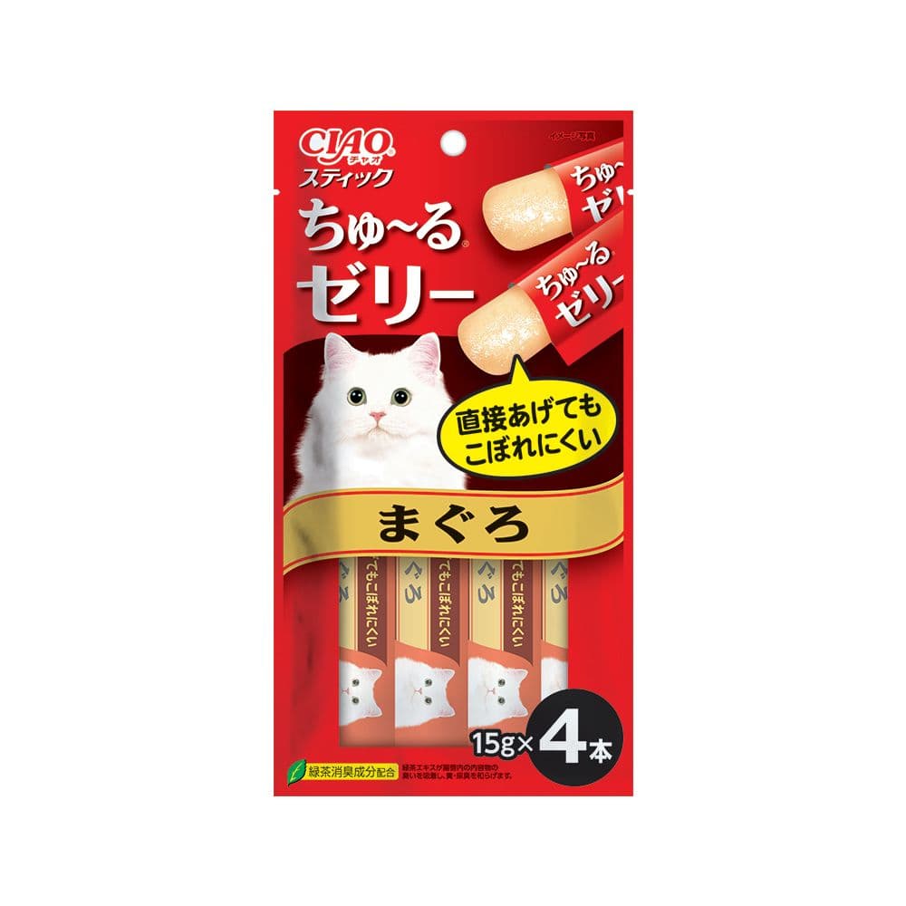 이나바 캣 챠오 츄르 스틱 참치 15g*4p