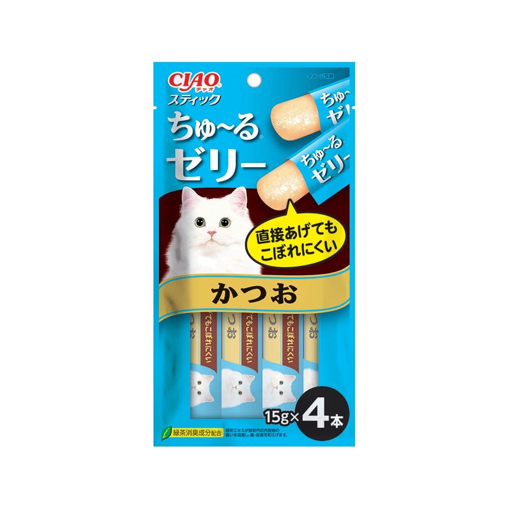 이나바 캣 챠오 츄르 스틱 가다랑어 15g*4p