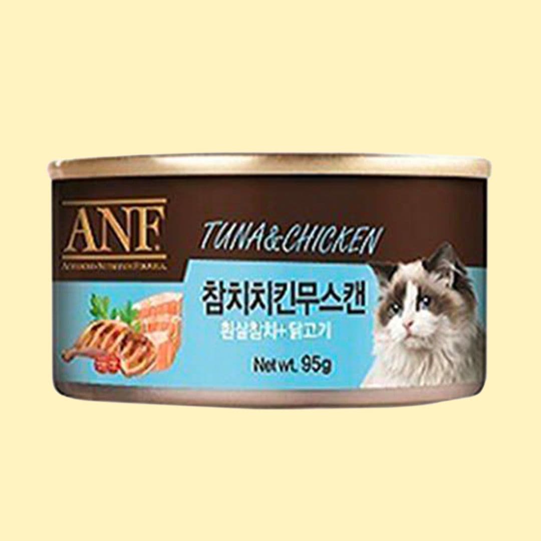 ANF 캣 참치&amp;치킨무스 캔 95g