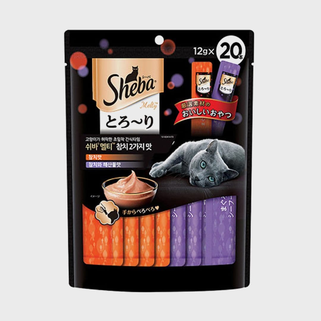 쉬바 캣 멜티 참치&amp;해산물 12g*20p