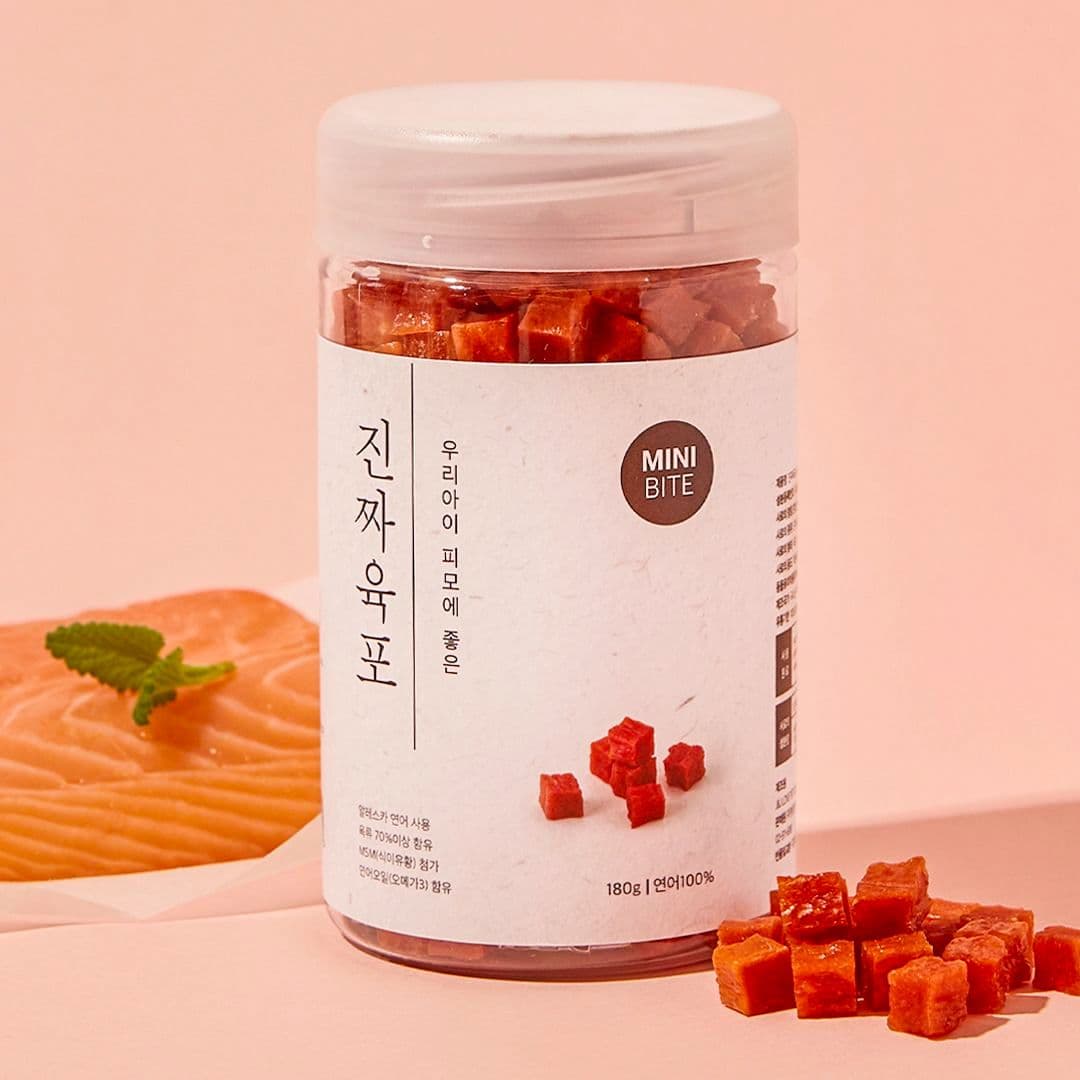 진짜육포 연어 미니바이트 180g