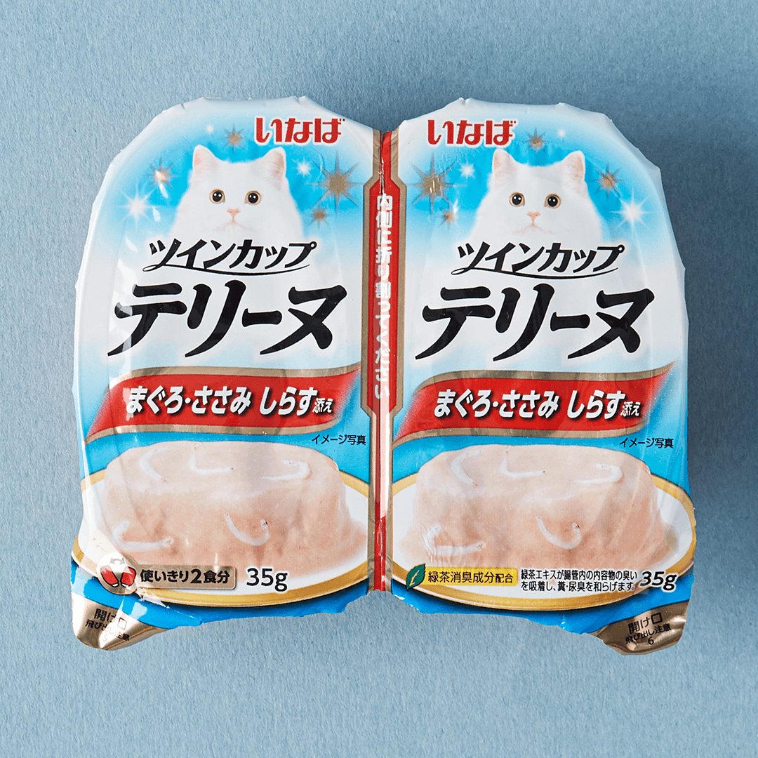 이나바 캣 트윈컵 테린 참치&amp;닭가슴살&amp;치어 70g