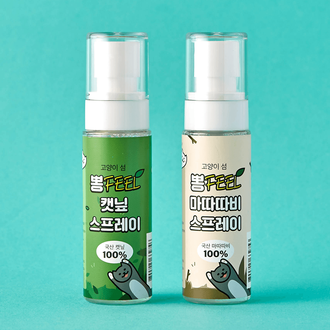 고양이섬 뽕feel 100% 캣닢/마따따비 스프레이 40ml