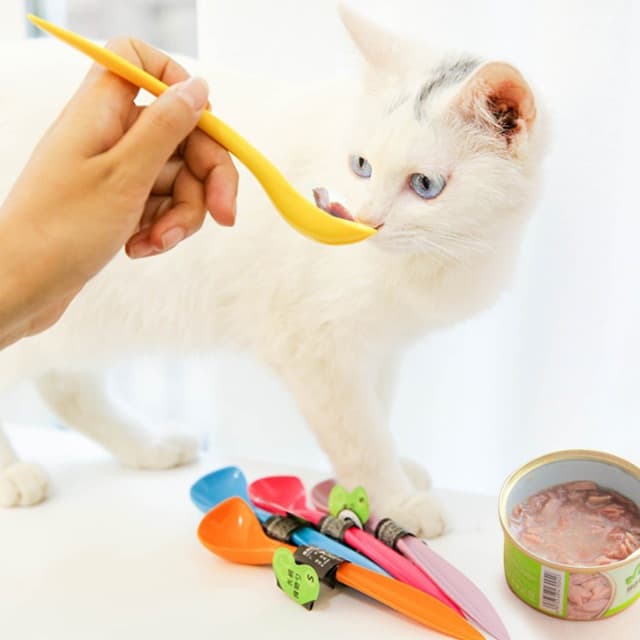 마브펫 고양이 간식캔 남김없이 긁어주는 전용스푼
