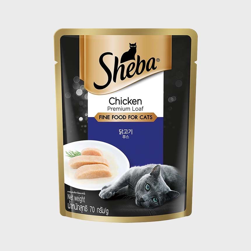 쉬바 캣 파우치 닭고기 무스 70g