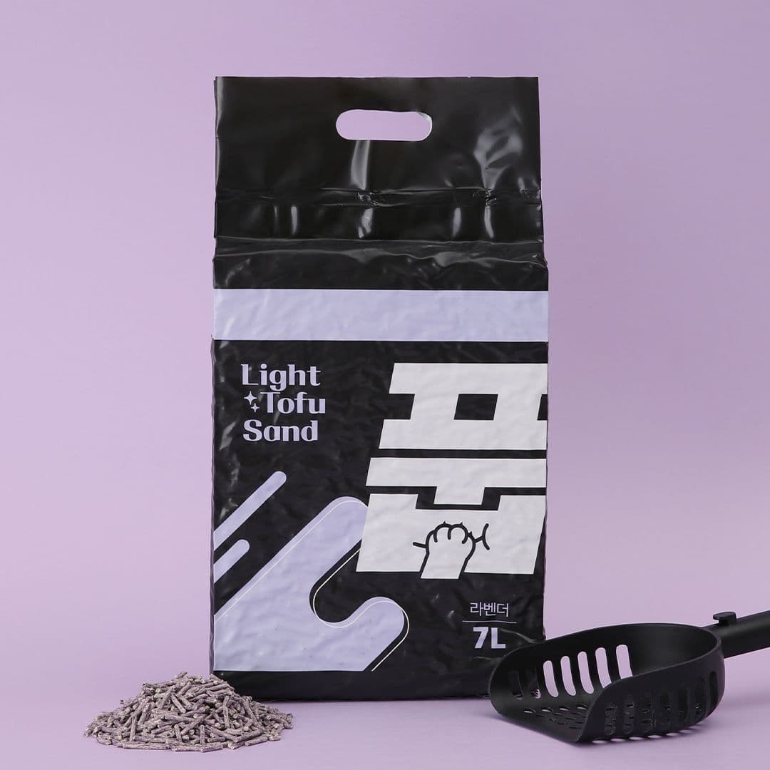 풉 두부모래 라벤더 (light tofu sand) 7L