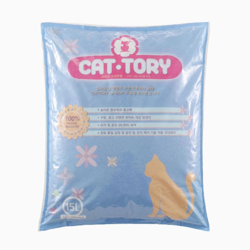 캣토리 모래 무향 15L