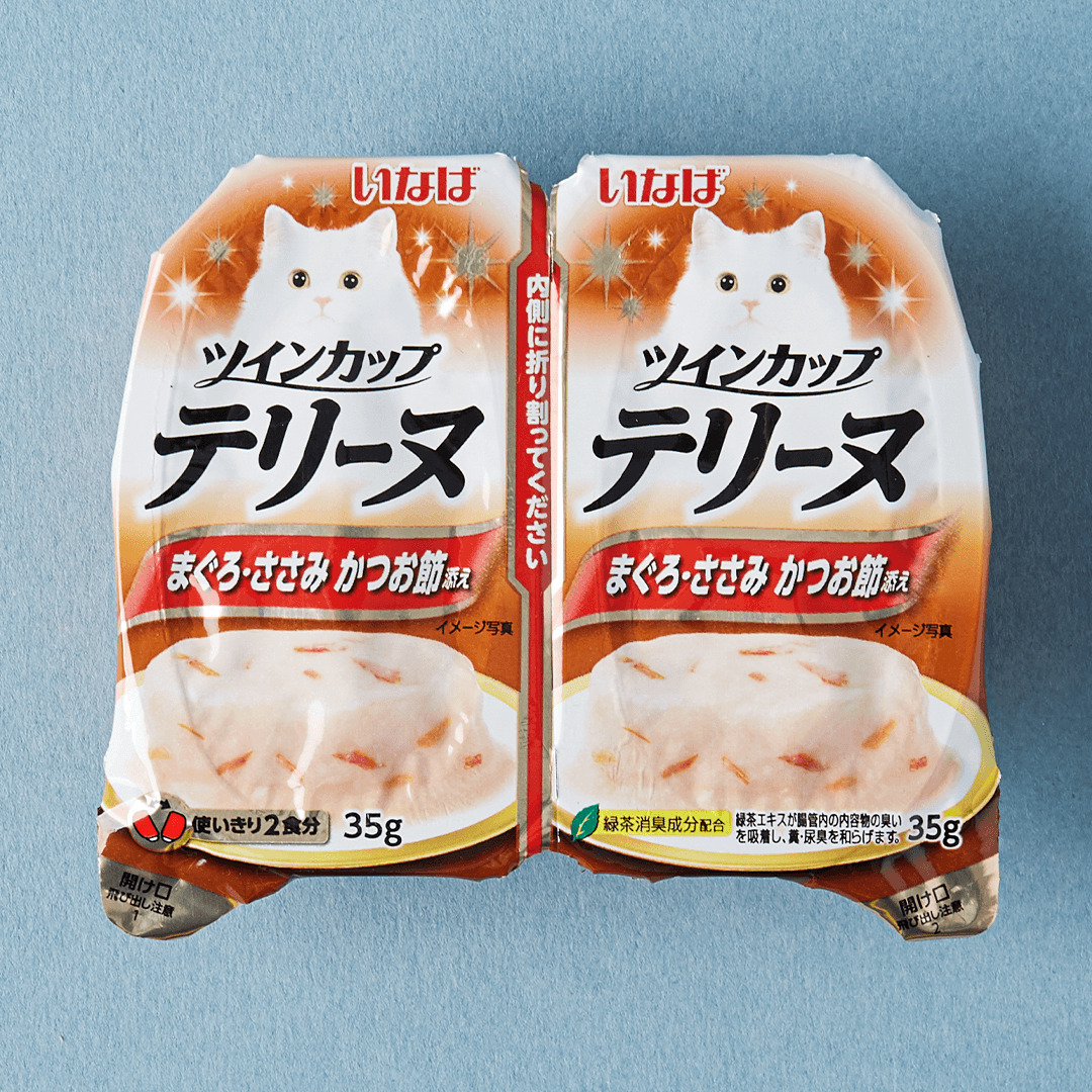 이나바 캣 트윈컵 테린 참치&amp;닭가슴살&amp;가다랑어포 70g