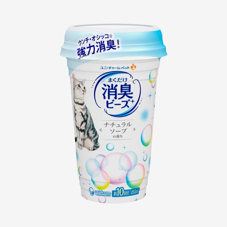 유니참 뿌려쓰는 비즈 탈취제 내추럴 솝향 (450ml)