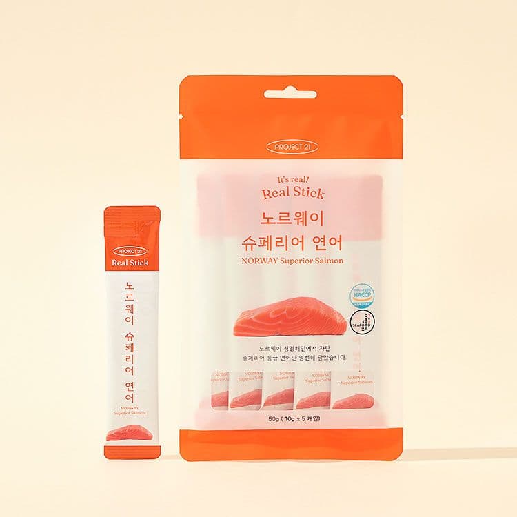 프로젝트21 리얼스틱 노르웨이 슈페리어 연어 10g*5ea