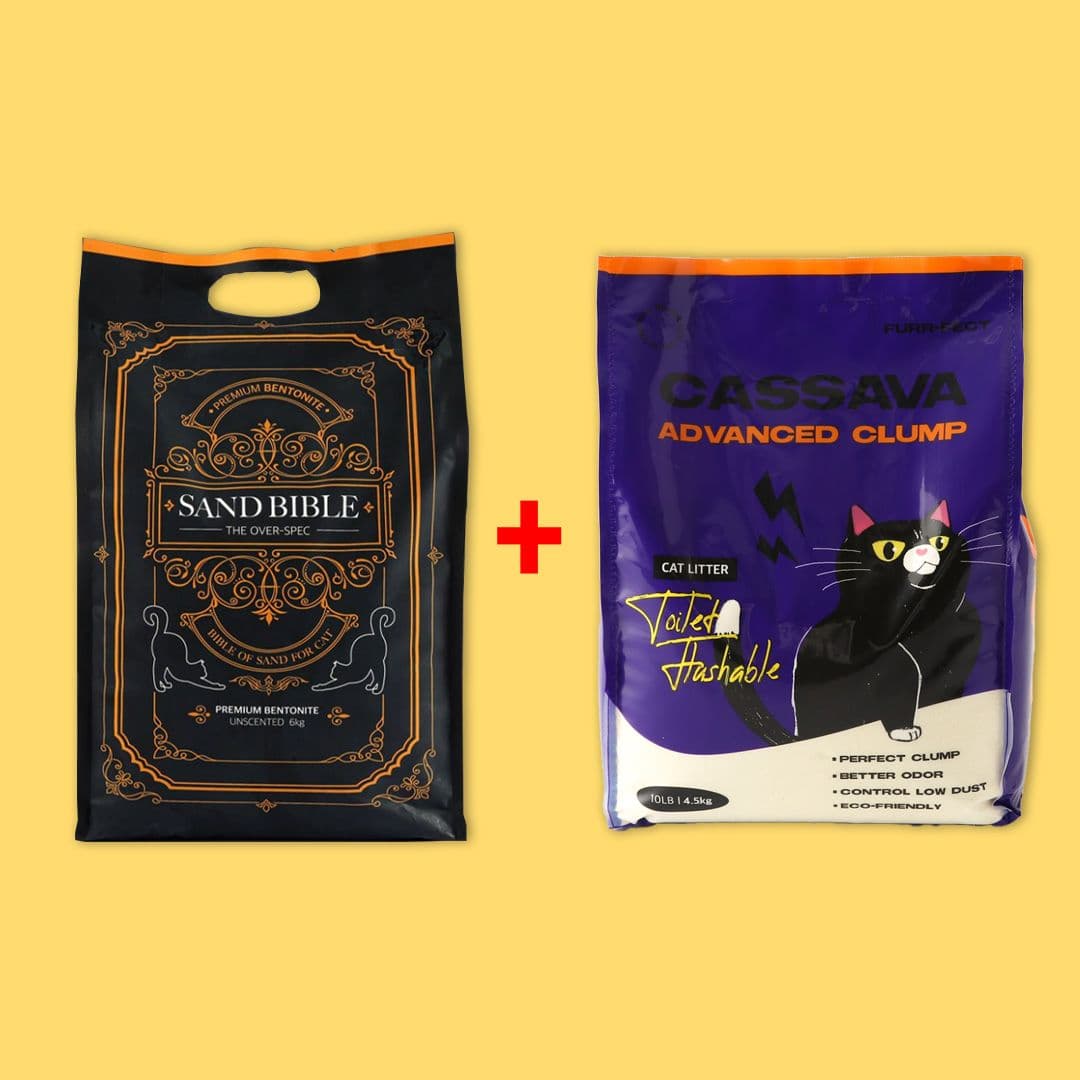샌드바이블 무향 6kg + 퍼펙트 카사바 어드밴스드 클럼프 4.54kg