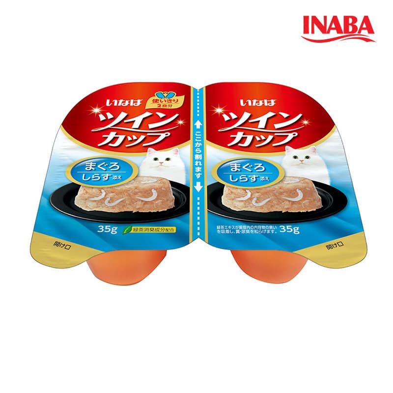 이나바 챠오 트윈컵 70g 참치+치어
