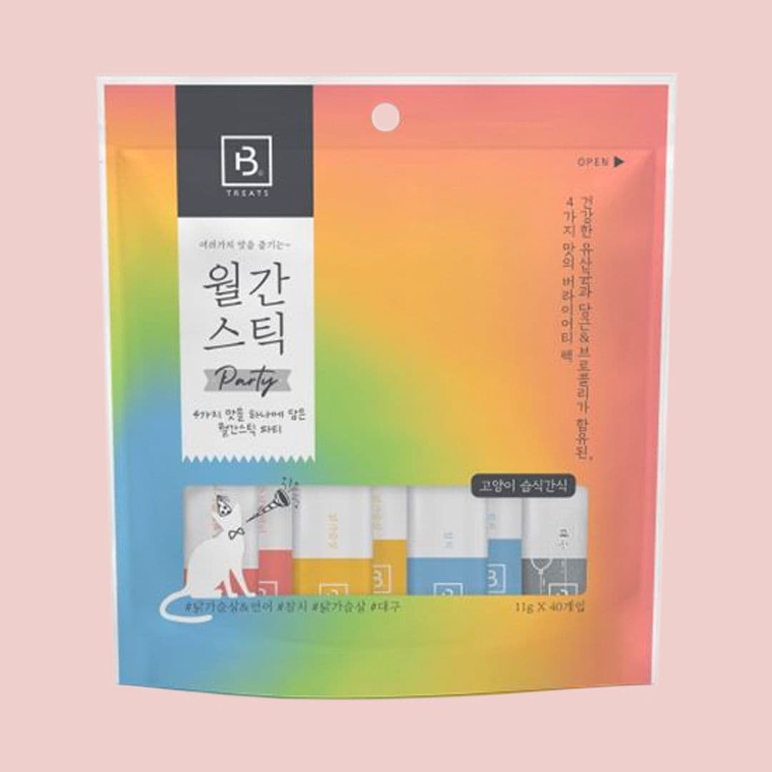 브리더랩 캣 월간스틱 파티 11g*40p