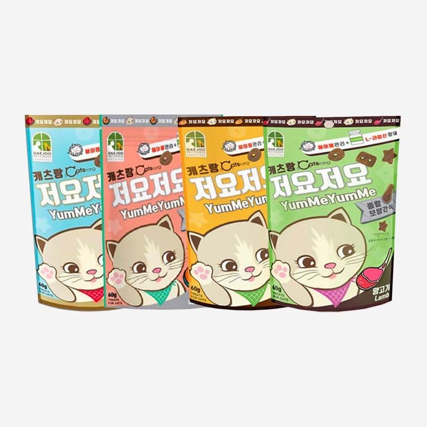 캐츠랑 저요저요 4종 콤보 60g