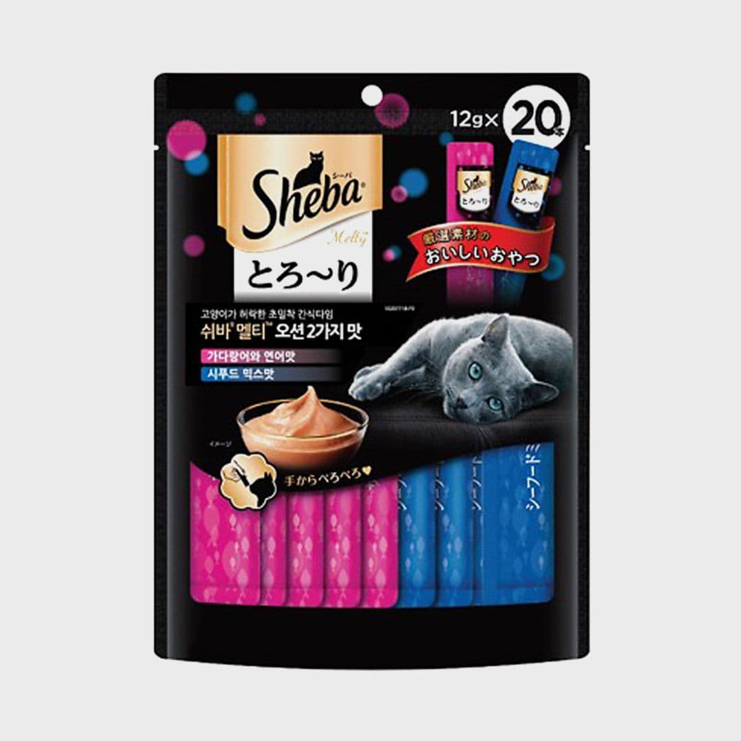 쉬바 캣 멜티 오션 2가지맛 12g*20p
