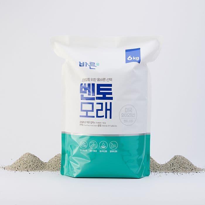 바른 벤토 모래 6kg
