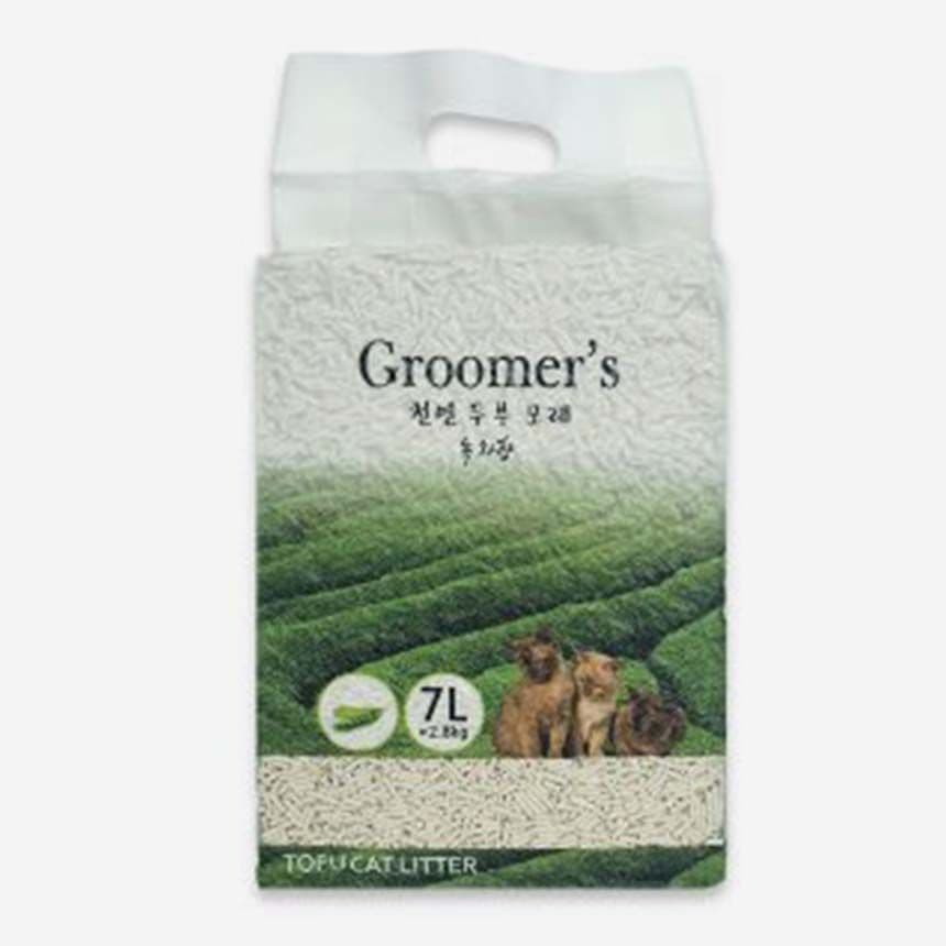 구루머스 캣 두부모래 녹차향 7L