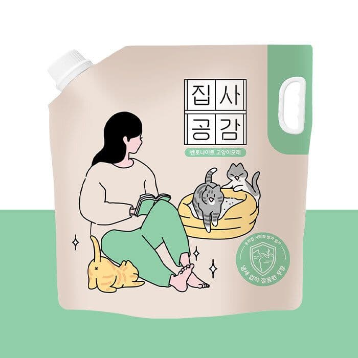 집사공감 깔끔한 무향 사막화방지 입자 6.35kg