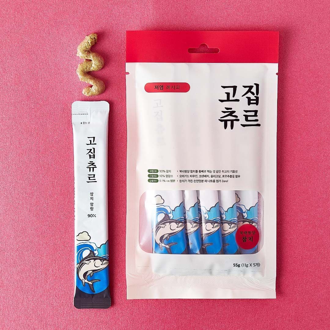 [체험팩] 고집츄르 캣 북태평양 참치 11g*1p