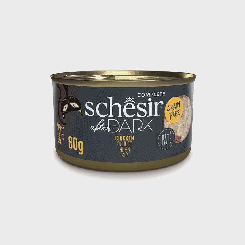 쉐지애 캣 애프터다크 파테 닭 주식캔 80g