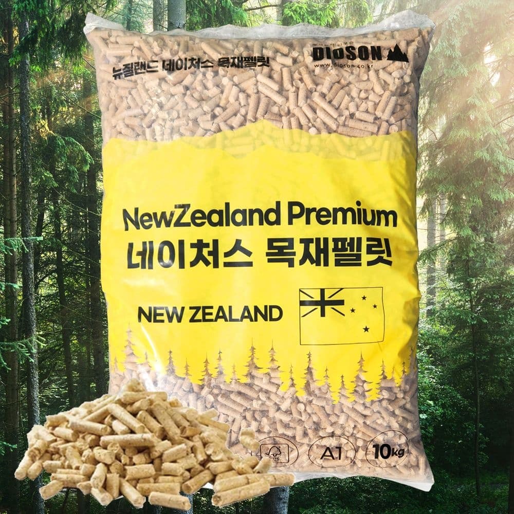 네이처스플레임 뉴질랜드 목재펠릿 10kg