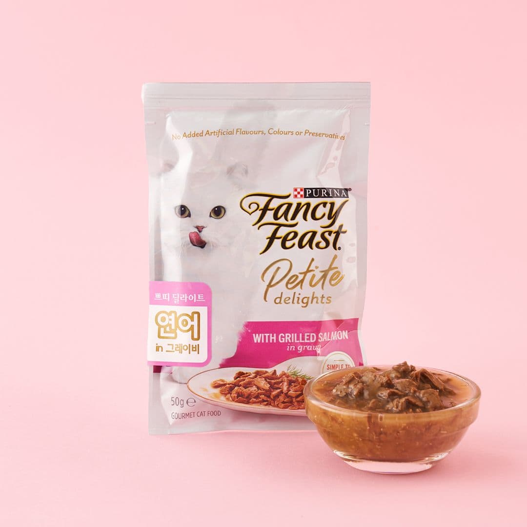 퓨리나 캣 팬시피스트 쁘띠 딜라이트 연어 50g