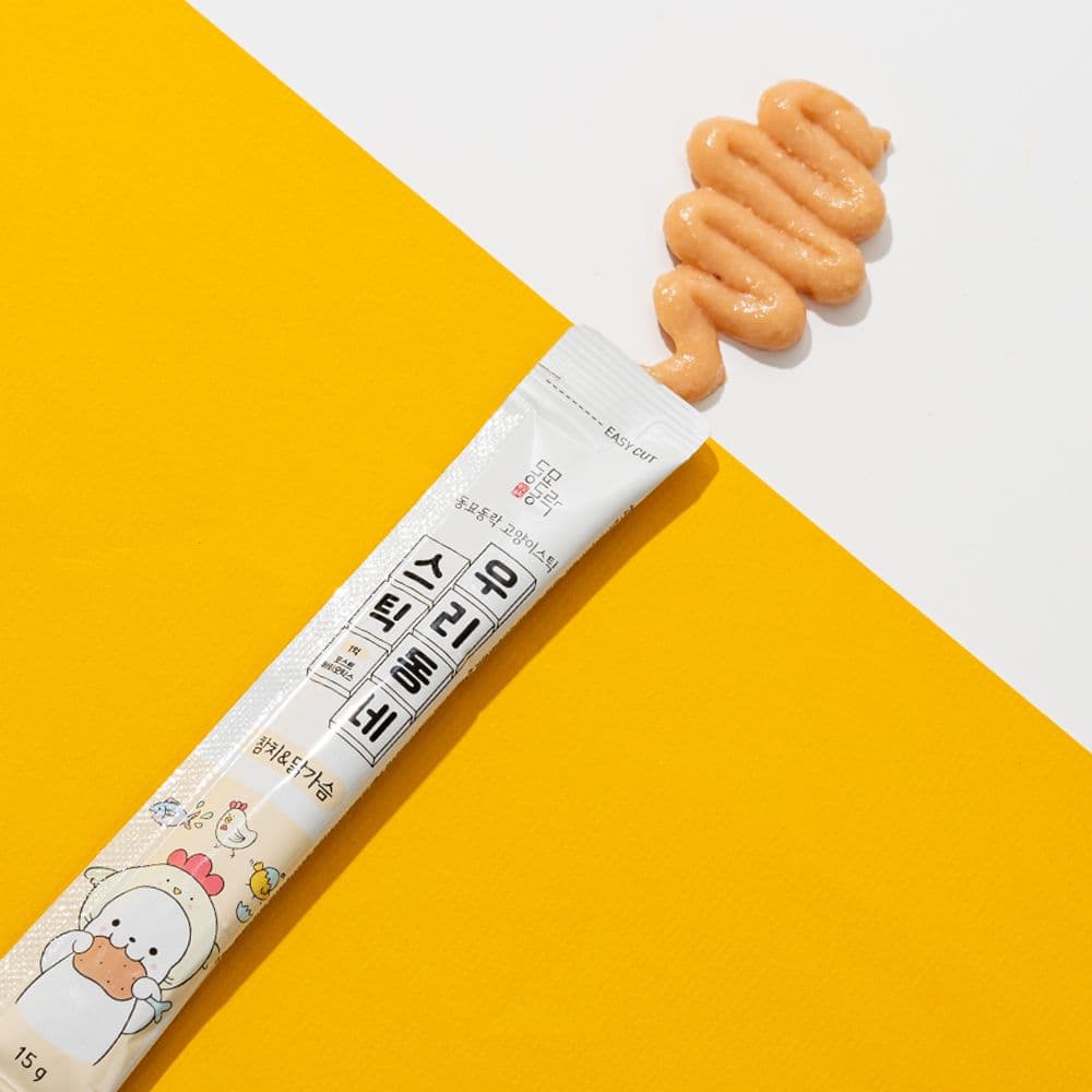 동묘동락 우리동네 스틱 참치&amp;닭가슴살 15g