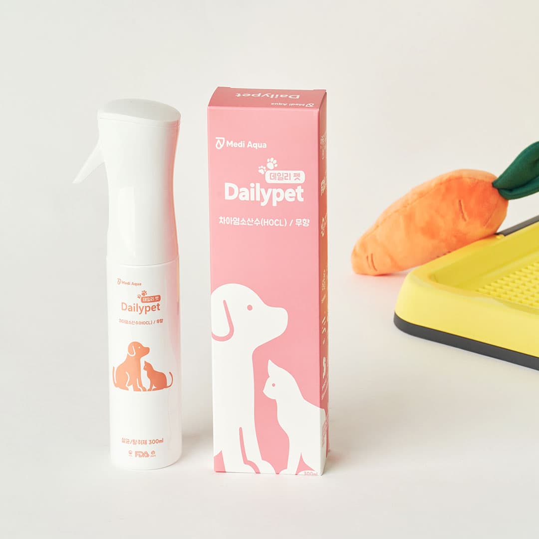 [무료배송] 메디아쿠아 데일리펫 살균탈취제 300ml