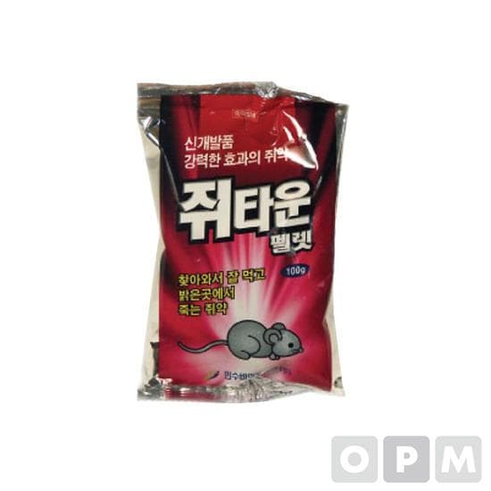 쥐타운 펠렛 100g (320ea/1box)