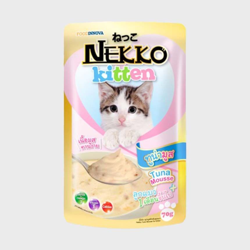 NEKKO 캣 키튼 참치 무스 70g