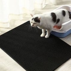 고양이 모래매트 대형 사막화방지매트 고양이 발판 화장실매트