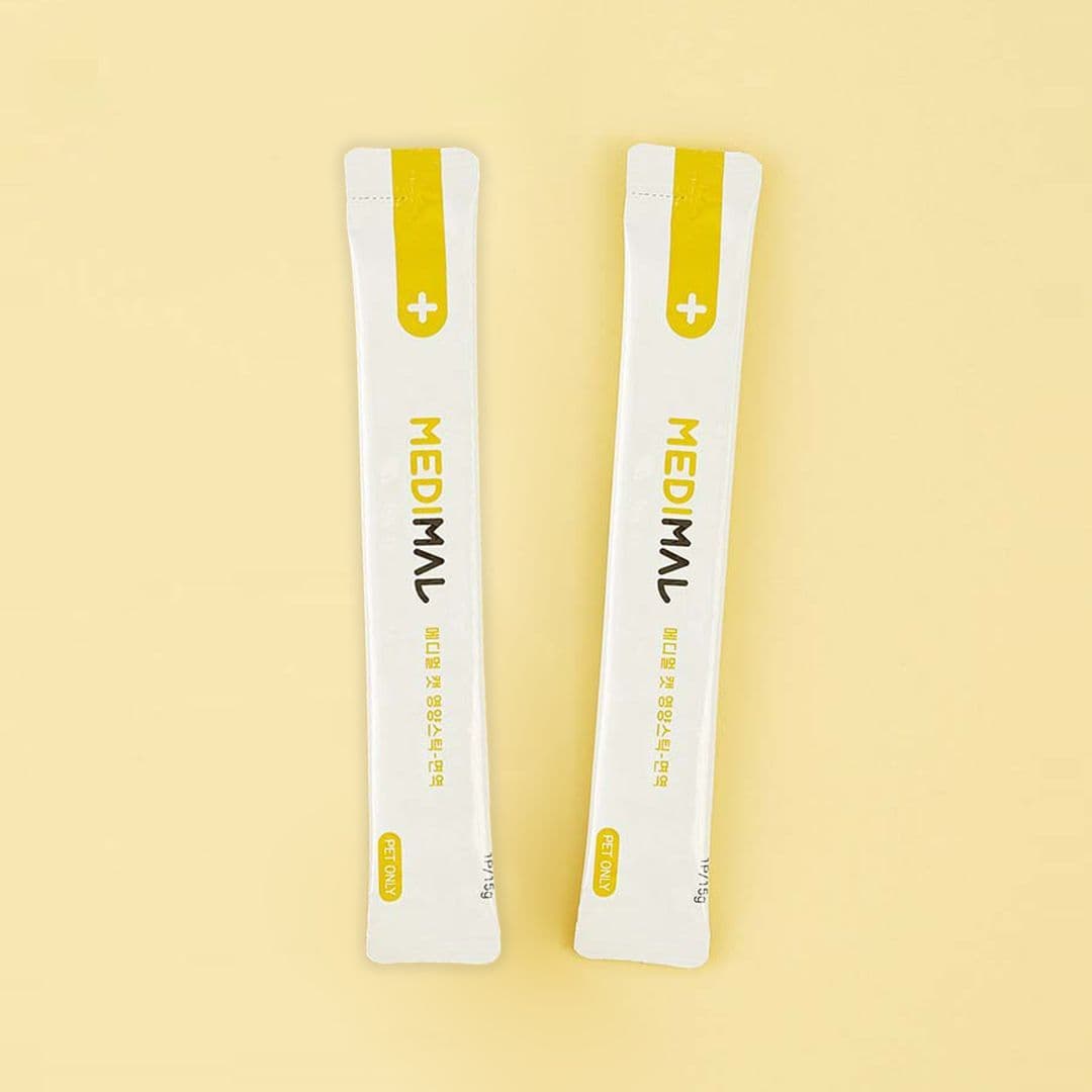 [체험팩] 메디멀 캣 영양스틱 면역 15g*2p
