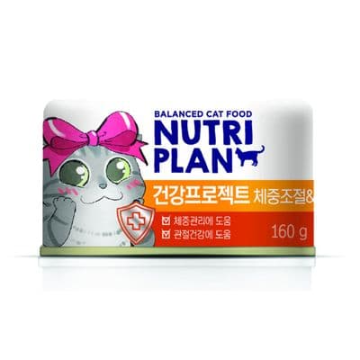 뉴트리플랜 건강프로젝트 체중조절&amp;관절 160G