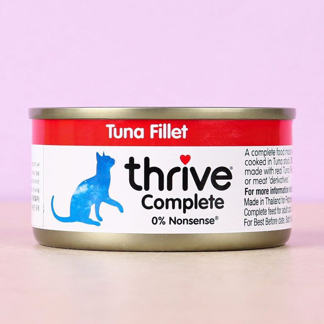 쓰라이브 캣 Complete 100% 참치 캔 75g