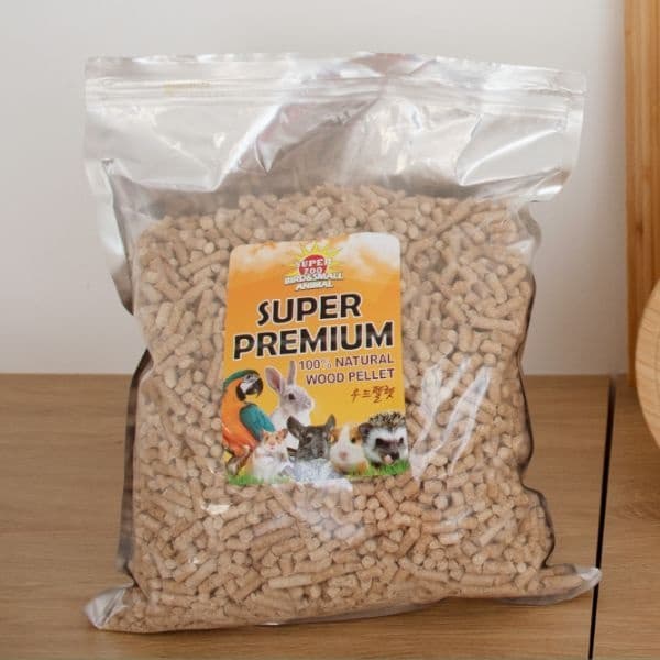 슈퍼주 프리미엄 우드펠렛 3.5kg/토끼 기니피그 냄새제거