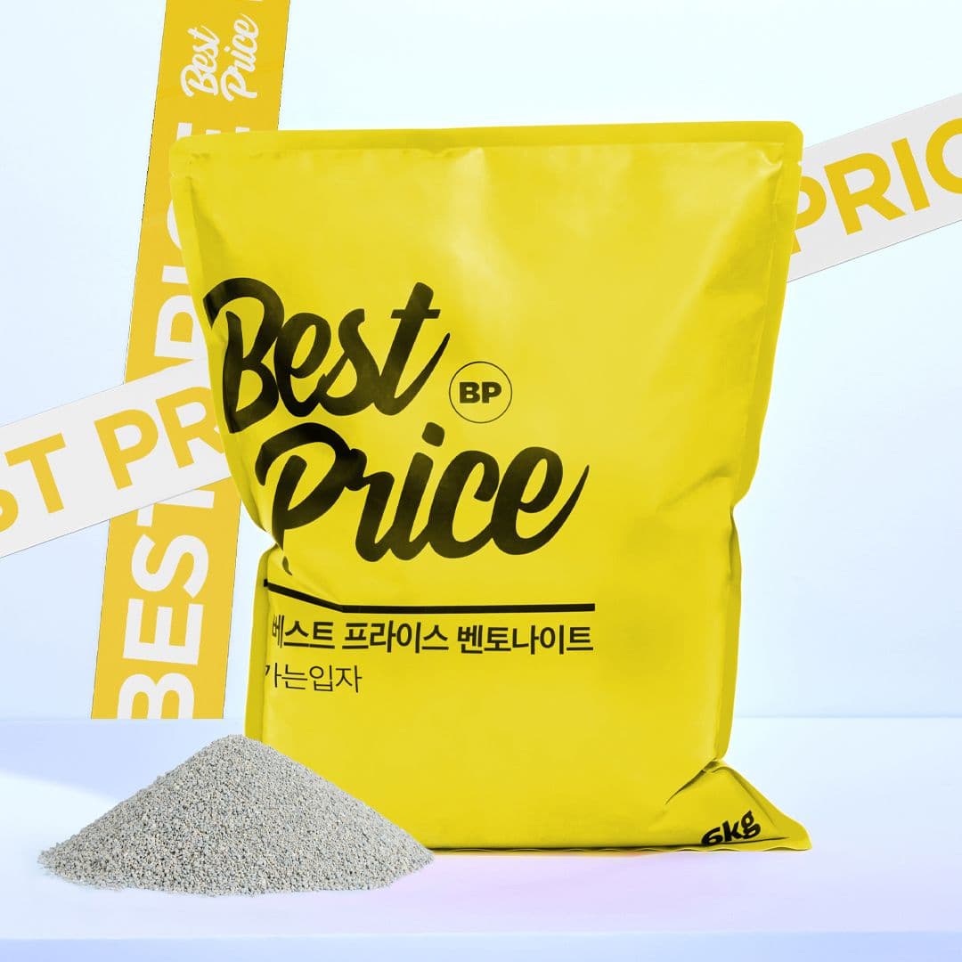 베스트 프라이스 벤토나이트 가는입자 6kg