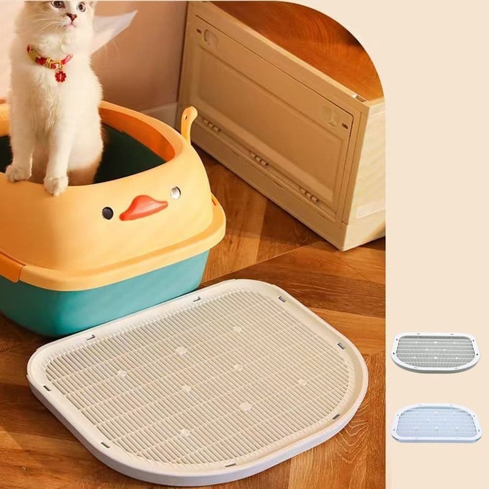 고양이 화장실발판 모래흩날림 사막화방지 세척 샌드패드