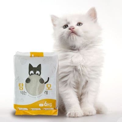 고양이 IRIR4469 반려묘 배변 탈취 응고형 화장실 모래 6kg_6kg
