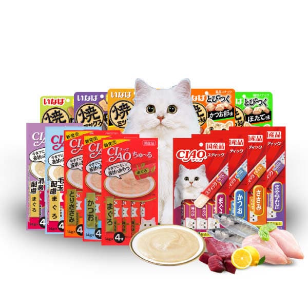 이나바 챠오츄르 고양이 습식 츄르간식 56g