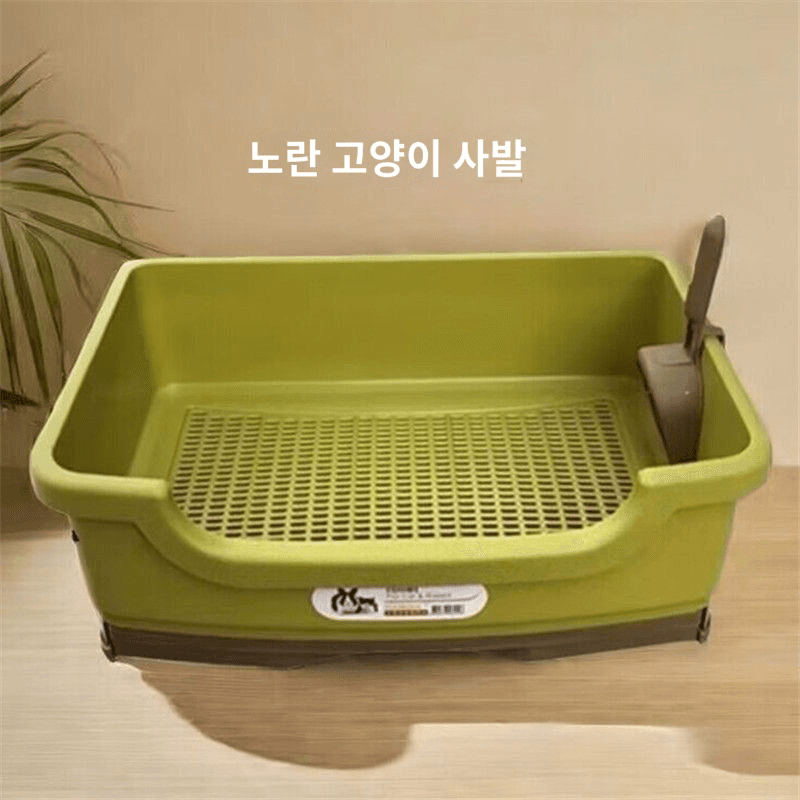 고양이 펠렛 대형 랜덤소품향주머니 화장실 쓰레기통 사막화 분홍색