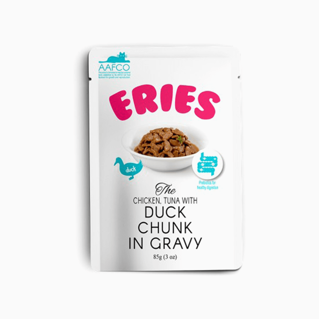 쉐리 캣 에리에스 오리 파우치 85g