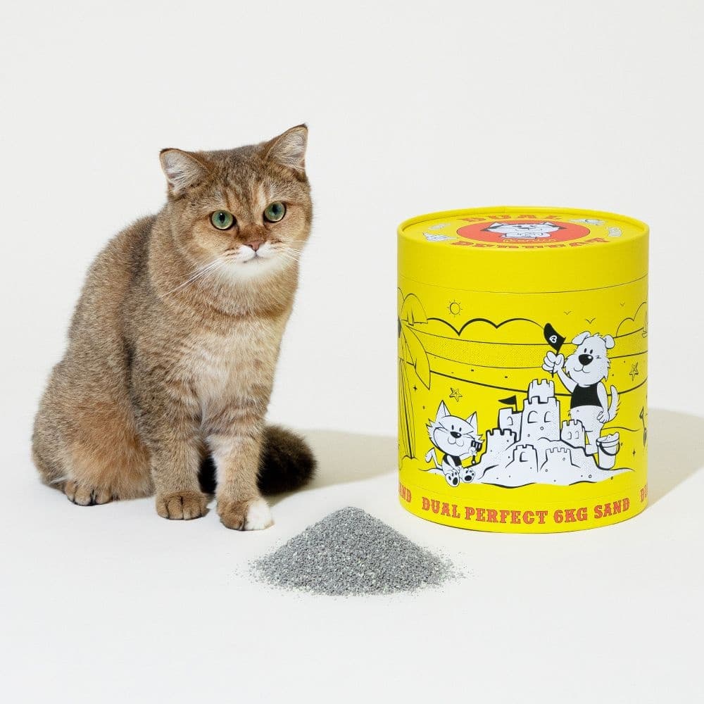 보니코 듀얼퍼펙트 고양이 모래 6kg (벤토나이트/카사바 혼합)