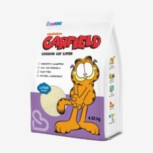가필드 카사바 고양이 모래보라(굵은입자) 4.55kg