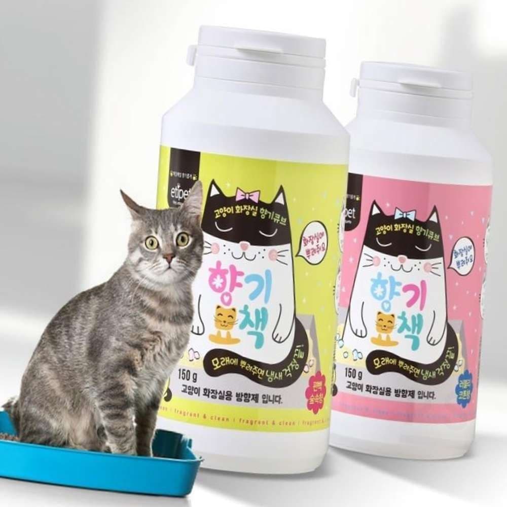 향기묘책 150G 고양이똥냄새 고양이화장실냄새제거 고양이소변탈취제