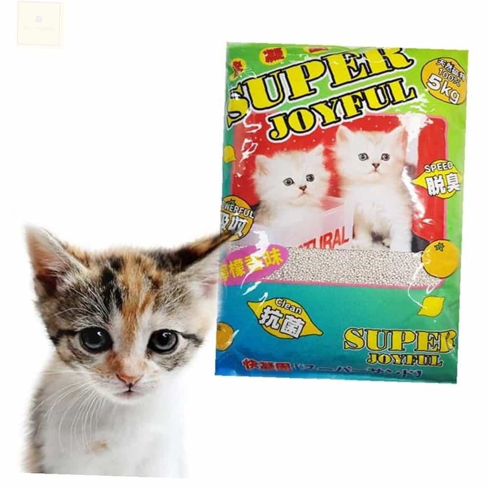 고양이 향기모래 5KG 고양이벤토모래 먼지없는고양이모래 벤토나이트고양이모래