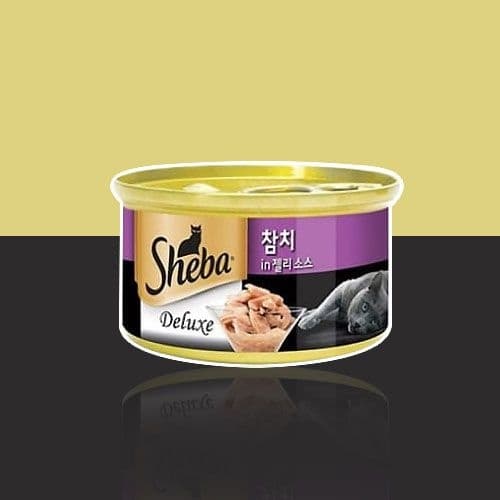쉬바 고양이캔 참치 젤리소스 85g
