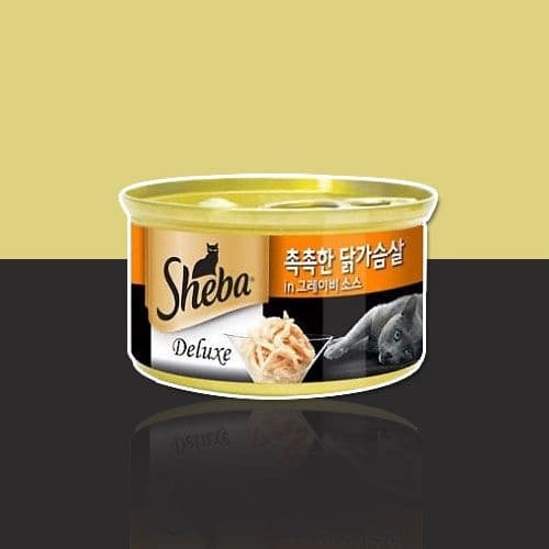 쉬바 고양이캔 촉촉한 닭가슴살 85g