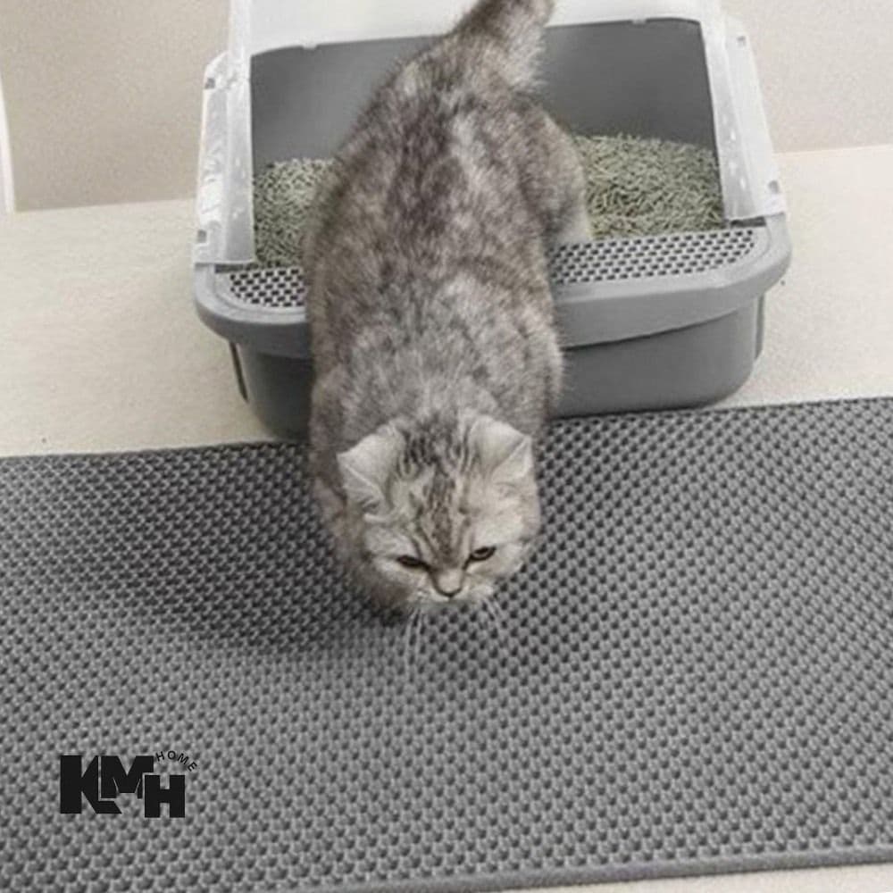 고양이 모래매트 60X90CM 고양이발판 고양이화장실발판 고양이벌집매트 벌집판
