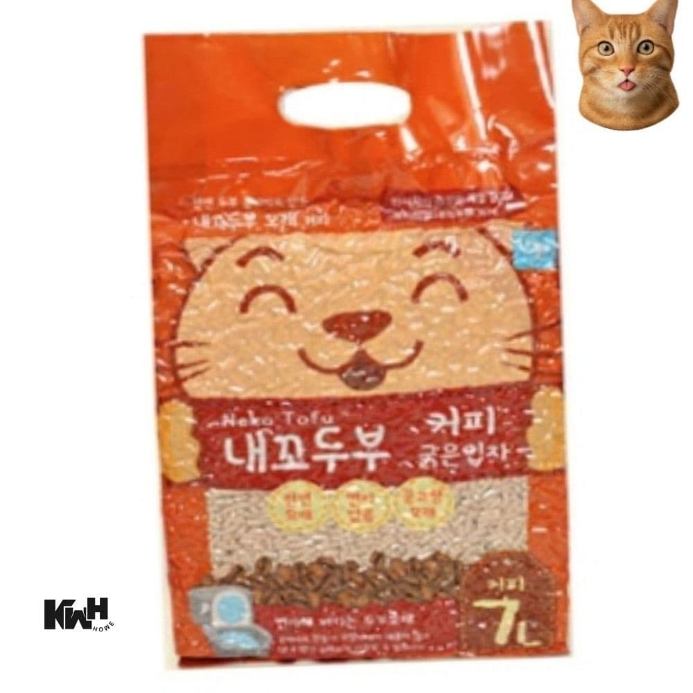고양이 두부 모래 7L 커피 고양이펠렛 고양이화장실 고양이변기통 고양이모레